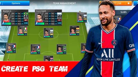 How to get Paris Saint-German (PSG) Team in DLS 19 (Profile.dat ...