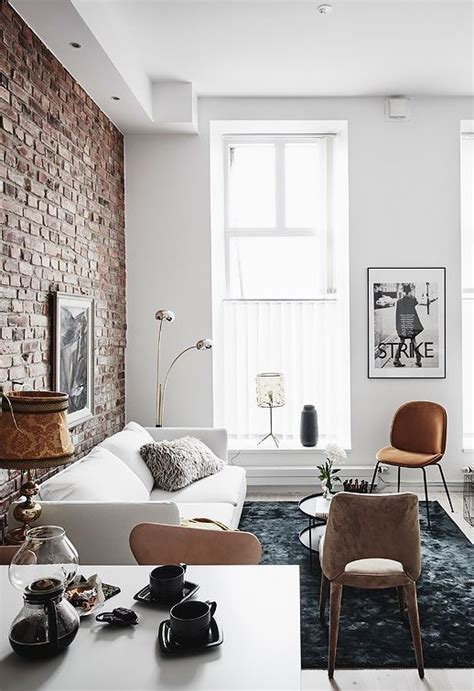 Exposed Brick And Black Bedroom Walls Coco Lapine Design Paredes De