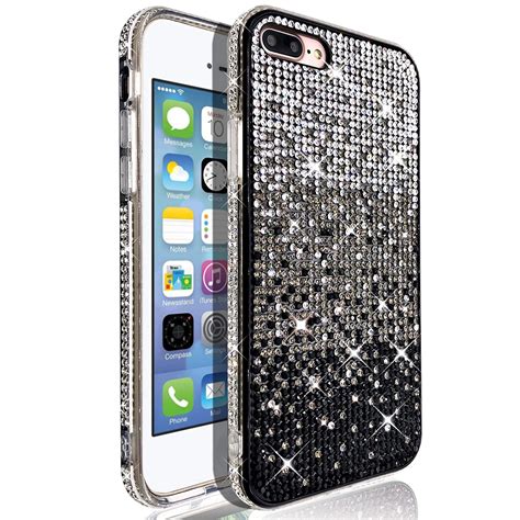 vensen glitter bling ultra thin tpu case for iphone 7plus iphone 8plus 5 5 inch case sparkle