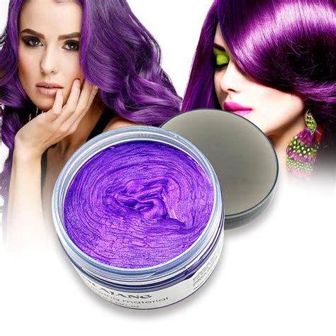 Buy 120g Hair Color Wax Temporaryinstant Hairstyle Mud Creamhair Wax Color Wash Out Hair Color