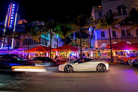 Ocean Drive Nightlife South Beach Miami Ocean Drive Miami Beach Vip