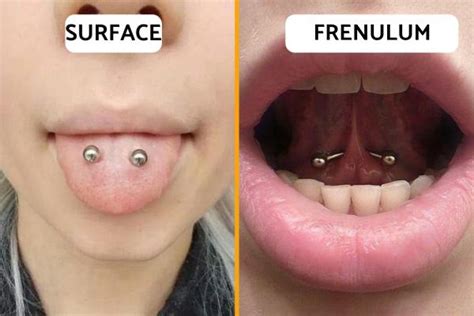 Tongue Piercings Types