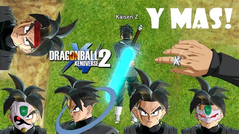 Pack De Accesorios Para Tu Personaje Dragon Ball Xenoverse 2 Youtube