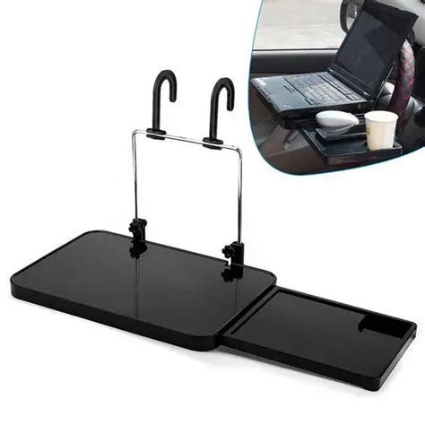 Holder Tray Laptop Table Desk Cup Stand For Car Mobile Auto With Drawer