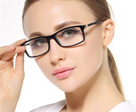 Rectangle Eyewear Eyeglasses Women Female New Fashion Eyes Vision Care Glasses New Fashion High