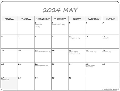 May 2023 Calendar Starting Monday Get Calendar 2023 Update