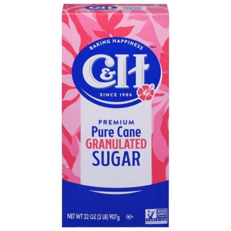 Candh® Pure Granulated White Cane Sugar 2 Lb King Soopers