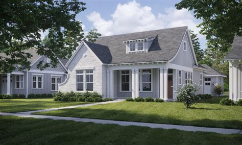 3d Exterior Rendering Cottage Series Artistic Visions