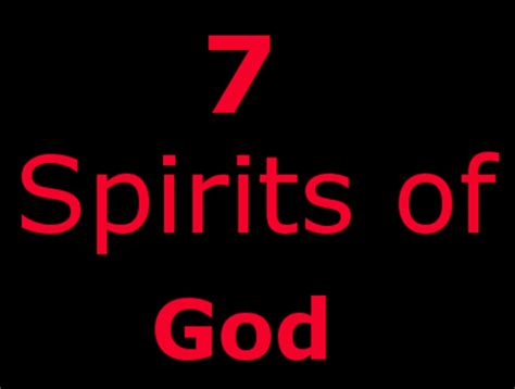 The 7 Spirits Of God Christian Truth Center