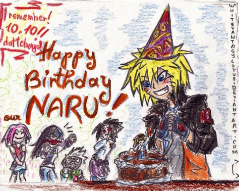 Happy Birthday Uzumaki Naruto By Whitefantasylotus On Deviantart