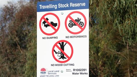 New Signs For South East Travelling Stock Reserves Yass Tribune