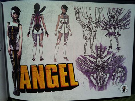 Only Image Of Angels Page From The Borderlands 2 Artbook