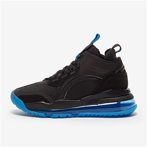 Mens Shoes Jordan Aerospace 720 Black Blue Fury Black Basketball