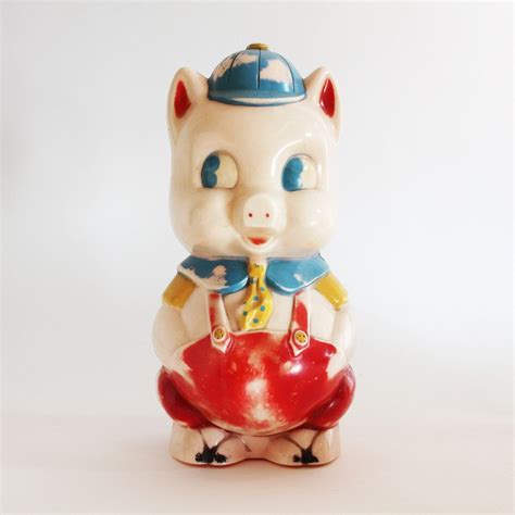 Vintage Piggy Bank From Reliable Rare Plastic Childrens Bank Etsy