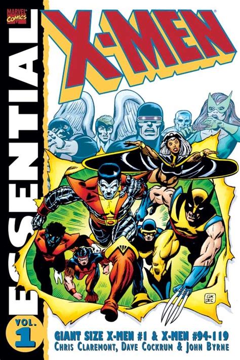 Essential X Men Vol I Trade Paperback Comic Books Marvel