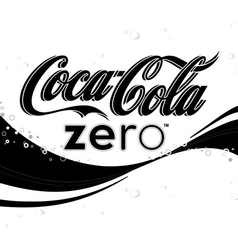 Coca Cola Zero Logo Black And White Brands Logos