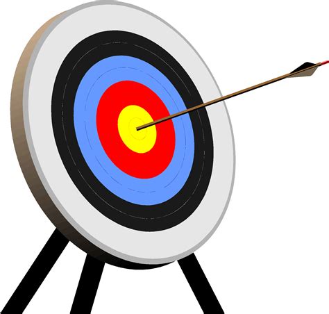 Pictures Of Archery Targets Clipart Best