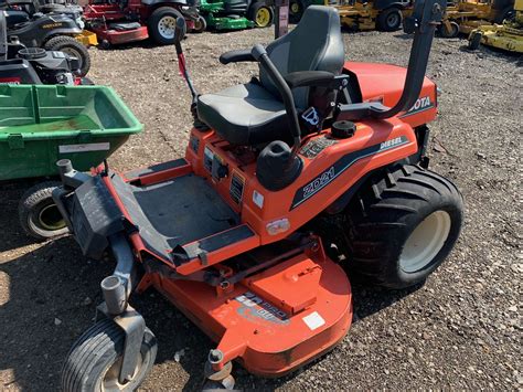 60 Kubota Zd21 Commercial Diesel Zero Turn Needs Engine Work Lawn