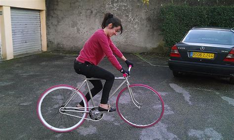 Voilà Ce Que Donne Un Vélo Pour Sa Copine Fixie Singlespeed Infos