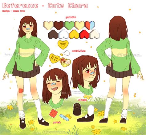 Undertale Cute Chara Reference By Rozentrue On Deviantart