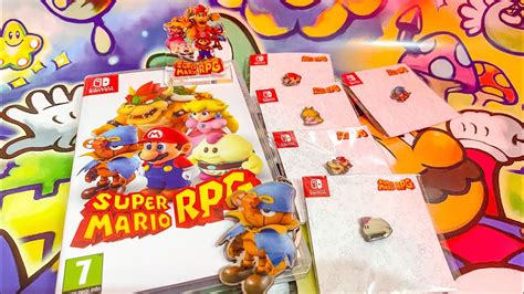 Super Mario Rpg And Pre Order Bonuses Unboxing Youtube