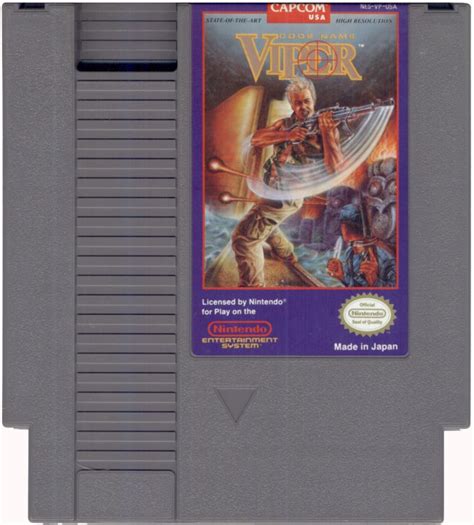 Code Name Viper 1990 Nes Box Cover Art Mobygames