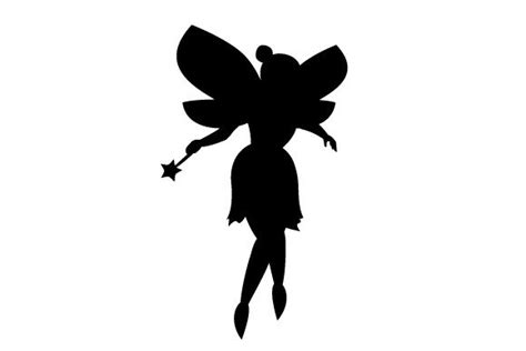 Fairy Silhouette Svg Cut File By Creative Fabrica Crafts · Creative Fabrica
