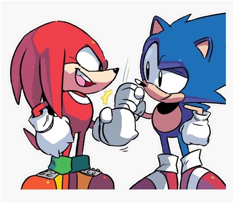 Sonic X Sonic Vs Knuckles Onze Wallpaper