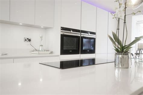 White High Gloss German Kitchen Buntingford Blax Kitchens Ltd