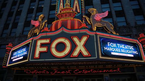 Historic Fox Theatre Gets New Marquee