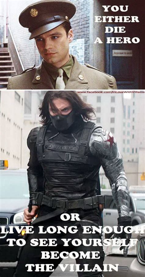 Bucky Barnes The Winter Soldier Harvey Dent Quote The Dark Knight