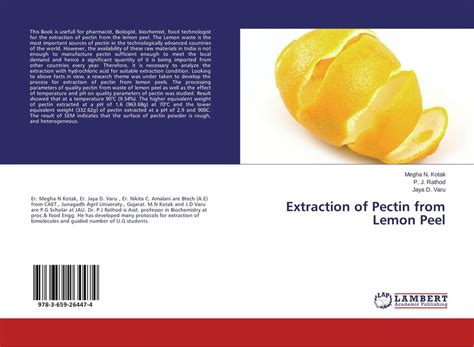 Pdf Extraction Of Pectin From Lemon Peel