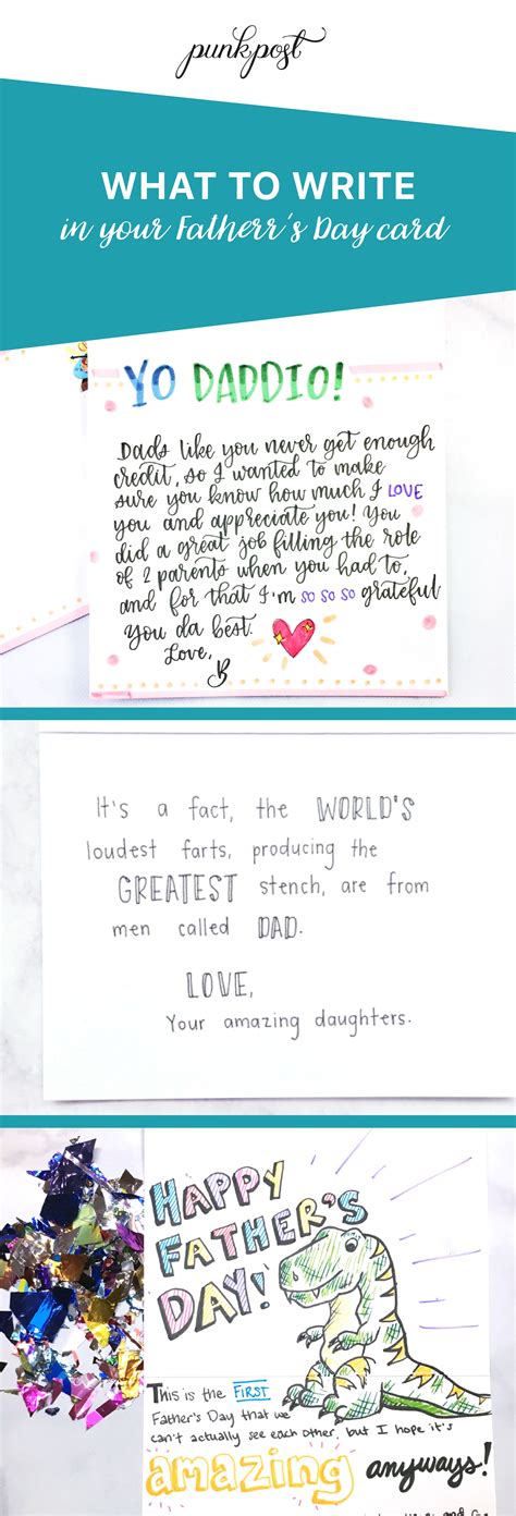 And remember, no matter what you send, he'll love it. What to Write in Your Father's Day Card | Fathers day cards, Cards, Writing