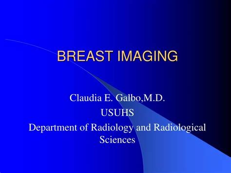 Ppt Breast Imaging Powerpoint Presentation Free Download Id1221435