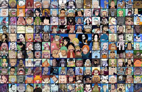 Solojogger: One piece characters.