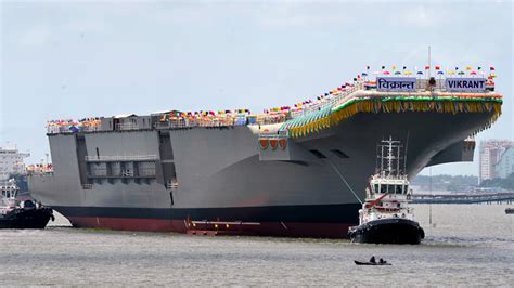 India Launches First Home Built Aircraft Carrier — Rt World News