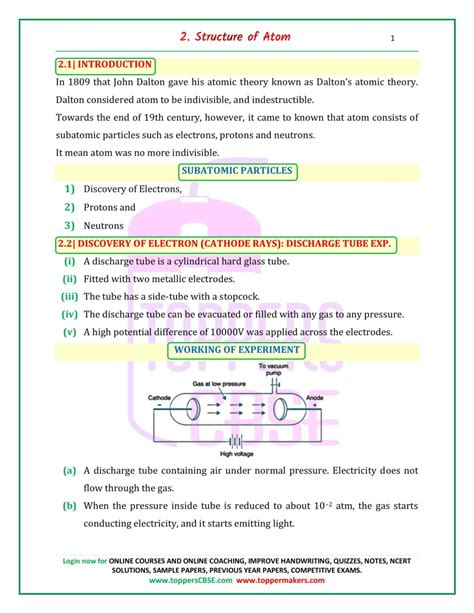 Class 11 Chemistry Notes Download In Pdf Toppers Cbse
