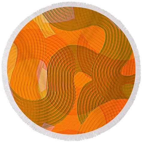 Explore Transdimensions 1 Round Beach Towel By Trent Jackson Round