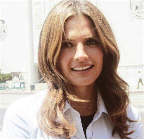 Castle Tv Kate Beckett Stana Katic Long Hair Styles Beauty Fans