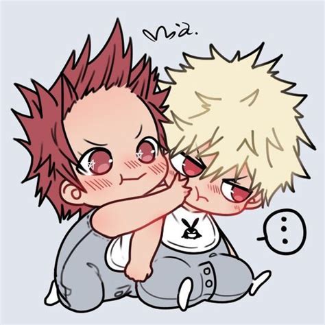 Kirishima Eijirou And Bakugou Katsuki My Hero Academia Episodes Baby