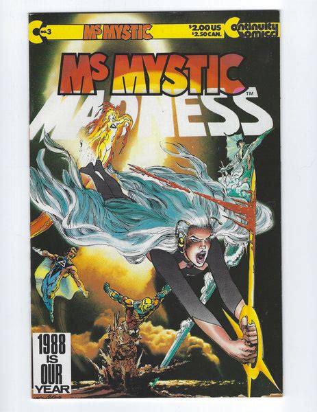 Ms Mystic 3 Htf Neal Adams Continuity Comics Vfnm East Bay Comics