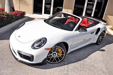 2017 Porsche 911 Turbo S Cabriolet Turbo S Cabriolet Aerokit Stock