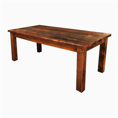 Furniture designers use wood pieces that are reclaimed from old buildings and outdated furnishings to create stunning and functional pieces that boast a new life of beauty. Buy Handmade Antique Reclaimed Wood Farmhouse Dining Table ...