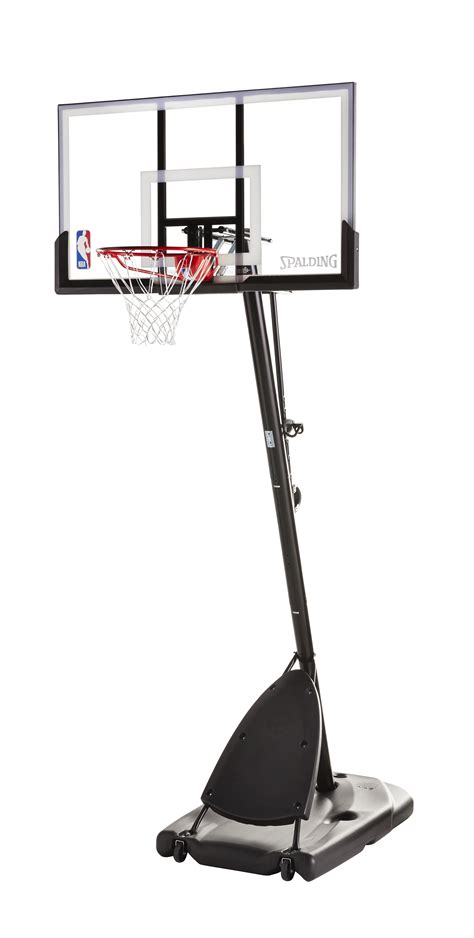 The 60 inches backboard gives you a wider space to. NBA Basketball Hoop Portable Angled Goal Polycarbonate ...
