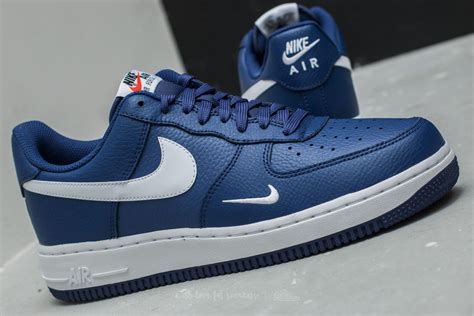 Nike Leather Air Force 1 Deep Royal Blue White White For Men Lyst
