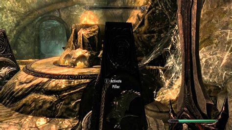 The second puzzle can be skipped altogether, using whirlwind sprint, if the dragonbornstands on the central platform and aims at either side of the destination entrance near the torches. Skyrim Folgunthur Pillar Puzzle - YouTube