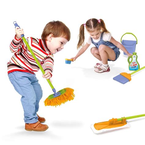 Kidzlane Kids Cleaning Set For Toddlers Kids Broom Set For Kids For