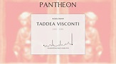 Taddea Visconti Biography - 14th-century Duchess of Bavaria | Pantheon