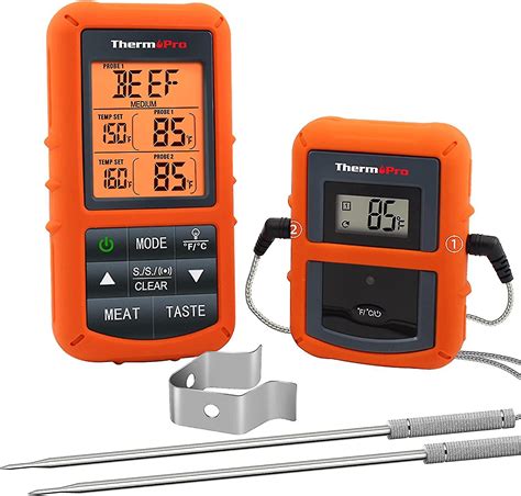 Tp20 Wireless Remote Digital Cooking Food Meat Thermometer With Dual