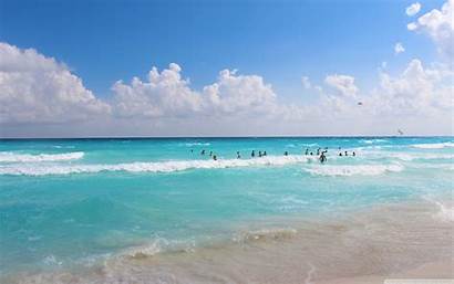Cancun Beach Desktop Wallpapers Background Wide Uhd